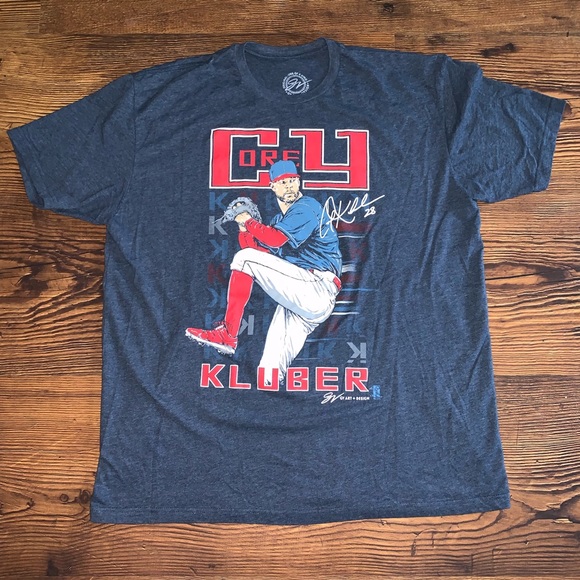 corey kluber shirt